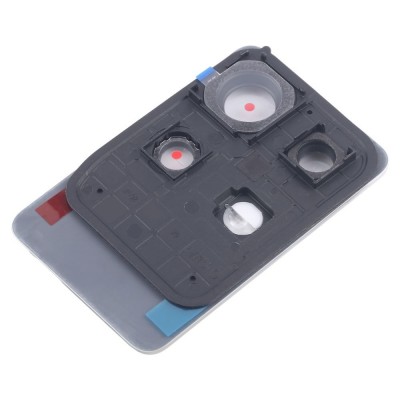 Camera Lens Glass With Frame For Xiaomi Redmi K70 Pro Silver By - Maxbhi Com