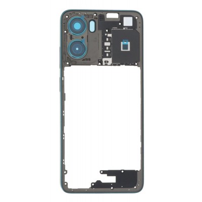 Middle Frame Ring Only For Motorola Moto G05 Black By - Maxbhi Com