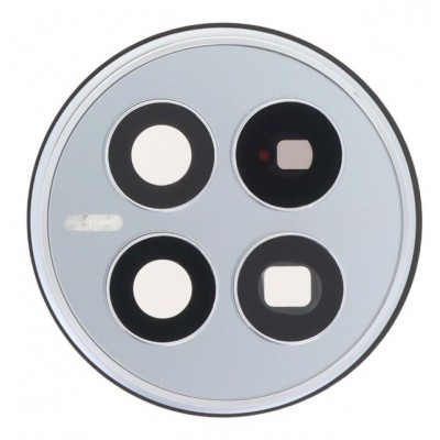 Camera Lens Glass With Frame For Huawei Mate 50 White By - Maxbhi Com