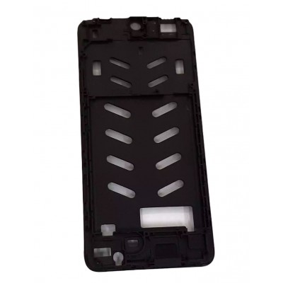 Lcd Frame Middle Chassis For Cubot Note 8 Black By - Maxbhi Com