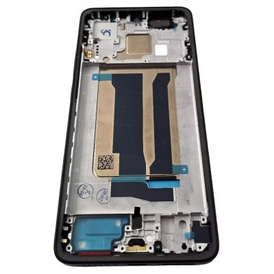 Lcd Frame Middle Chassis For Xiaomi Poco X7 Pro 5g Black By - Maxbhi Com