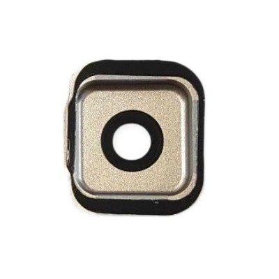 Camera Lens Glass With Frame For Samsung Galaxy S6 Duos Gold By - Maxbhi Com