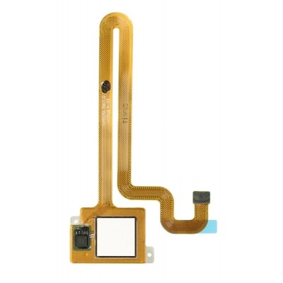 Fingerprint Sensor Flex Cable For Huawei Mate S White By - Maxbhi Com