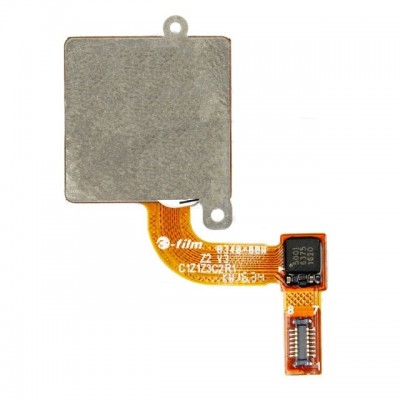 Fingerprint Sensor Flex Cable For Lenovo K6 Note 3gb Ram Gold By - Maxbhi Com