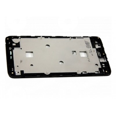 Lcd Frame Middle Chassis For Wiko Rainbow Black By - Maxbhi Com