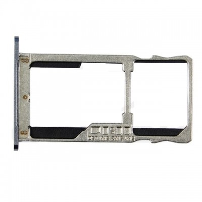 Sim Card Holder Tray For Lenovo K6 Note 3gb Ram Black - Maxbhi Com