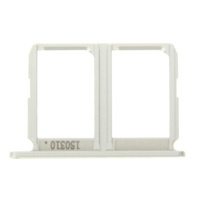 Sim Card Holder Tray For Samsung Galaxy S6 Duos White - Maxbhi Com