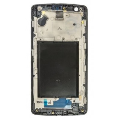 Lcd Frame Middle Chassis For Lg D722 Black By - Maxbhi Com