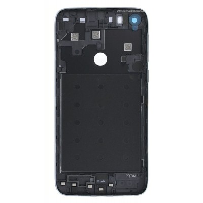 Back Panel Cover For Alcatel Idol 5 Black - Maxbhi Com