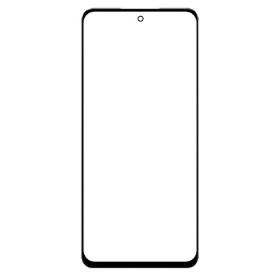 Replacement Front Glass For Coolpad X100 Black By - Maxbhi Com