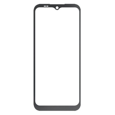 Replacement Front Glass For Sonim Xp400 Black By - Maxbhi Com