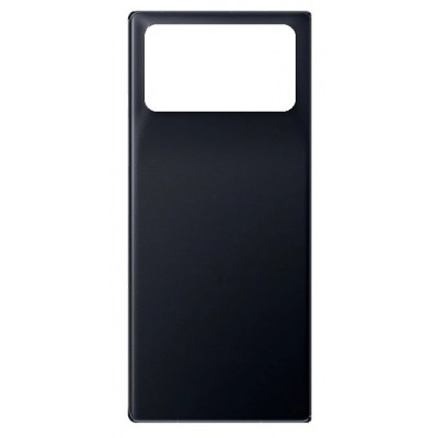 Back Panel Cover For Xiaomi Mix Fold 3 Black - Maxbhi Com