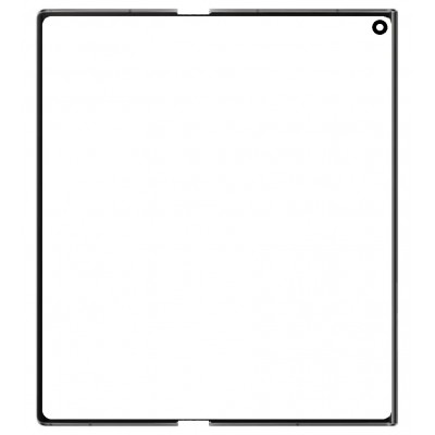 Replacement Front Glass For Honor V Purse White By - Maxbhi Com