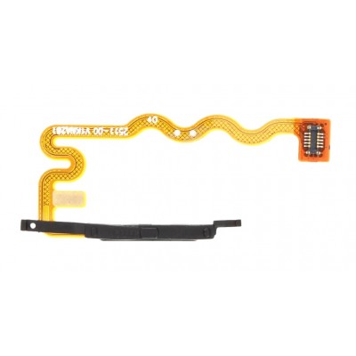 Fingerprint Sensor Flex Cable For Motorola Moto G24 White By - Maxbhi Com