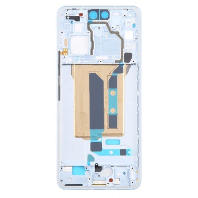 Lcd Frame Middle Chassis For Xiaomi Civi 4 Pro Blue By - Maxbhi Com