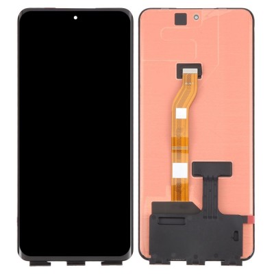 Lcd With Touch Screen For Honor X50 Gt White By - Maxbhi Com
