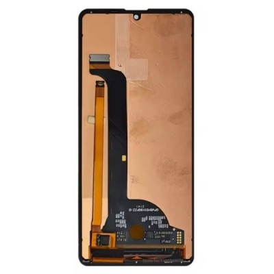 Lcd With Touch Screen For Sharp Aquos Sense8 White By - Maxbhi Com