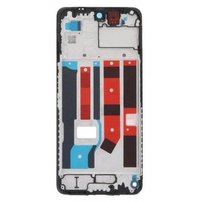 Lcd Frame Middle Chassis For Oppo A60 Black By - Maxbhi Com