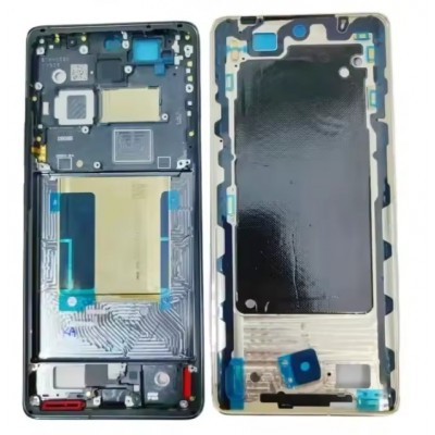 Lcd Frame Middle Chassis For Vivo X100 Ultra Grey By - Maxbhi Com