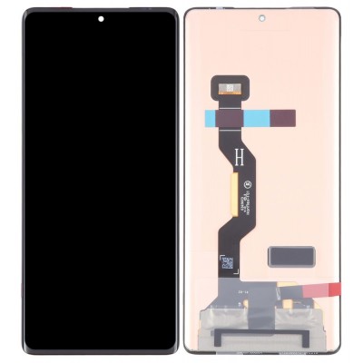 Lcd With Touch Screen For Motorola Moto X50 Ultra Black By - Maxbhi Com