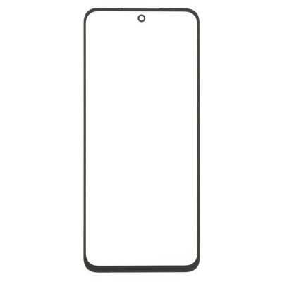 Replacement Front Glass For Xiaomi Redmi 13 Black By - Maxbhi Com