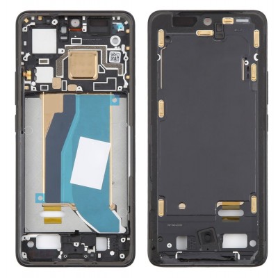 Lcd Frame Middle Chassis For Xiaomi 14t Pro Grey By - Maxbhi Com