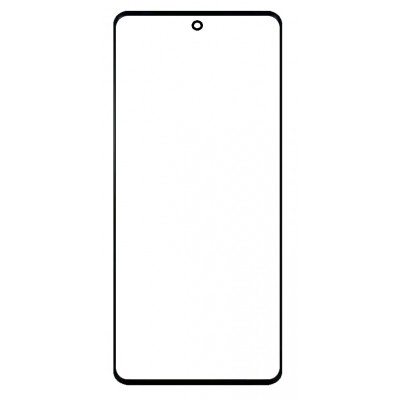 Replacement Front Glass For Motorola Edge 2024 Black By - Maxbhi Com