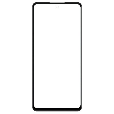 Replacement Front Glass For Vivo Y28 4g Black By - Maxbhi Com