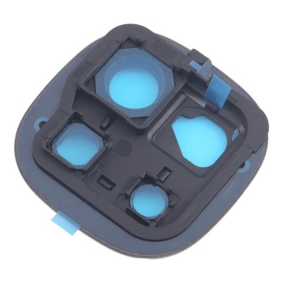 Camera Lens Glass With Frame For Xiaomi Redmi Note 14 Pro Plus 5g Black By - Maxbhi Com