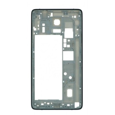 Middle Frame Ring Only For Samsung Galaxy Note 4 Black By - Maxbhi Com