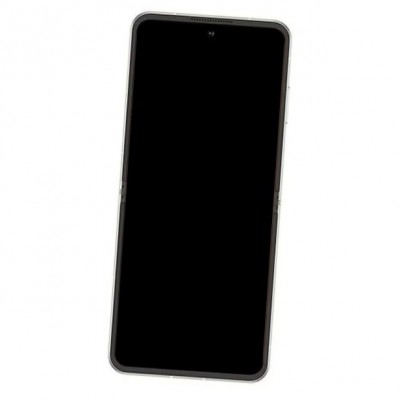 Camera Lens Glass with Frame for ZTE Nubia Flip White
