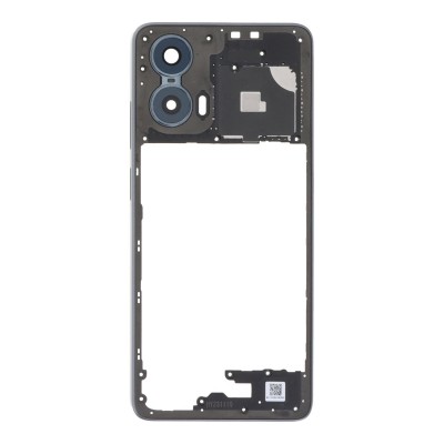 Middle Frame Ring Only For Motorola Moto G24 Black By - Maxbhi Com