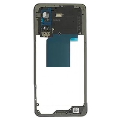 Middle Frame Ring Only For Oppo A60 Black By - Maxbhi Com