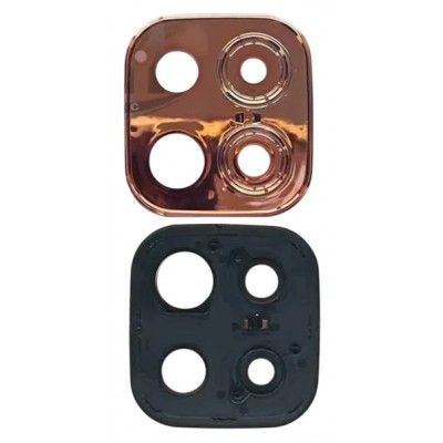 Camera Lens Glass With Frame For Vivo Y28 4g Gold By - Maxbhi Com