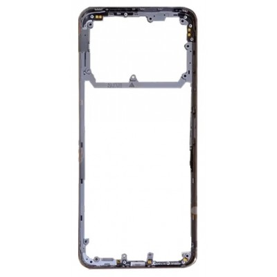 Middle Frame Ring Only For Vivo Y28 4g Black By - Maxbhi Com