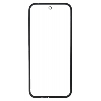 Replacement Front Glass For Google Pixel 9a Black By - Maxbhi Com