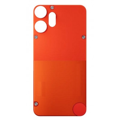 Back Panel Cover For Nothing Cmf Phone 2 Pro Orange - Maxbhi Com