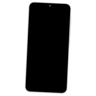 Lcd Frame Middle Chassis For Vivo Y28e 5g Silver By - Maxbhi Com