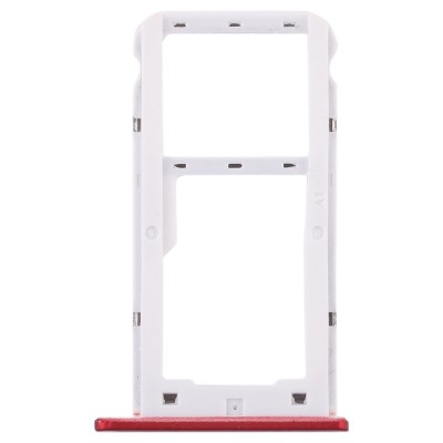 Sim Card Holder Tray For Huawei Enjoy 7 Red - Maxbhi Com