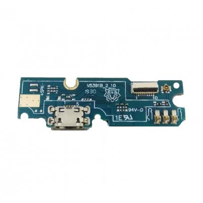 Charging Connector Flex Pcb Board For Mobiistar C2 By - Maxbhi Com