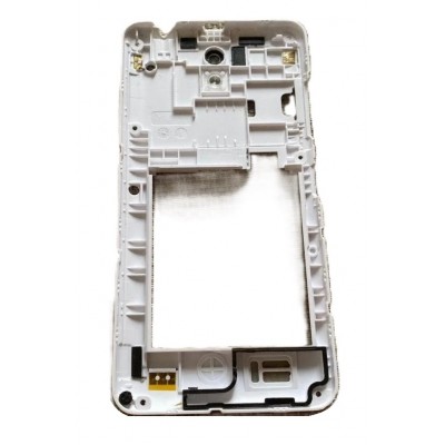 Middle Frame Ring Only For Lenovo A3800 White By - Maxbhi Com