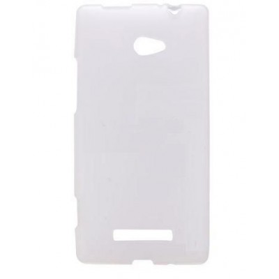Back Case for HTC 8X - White