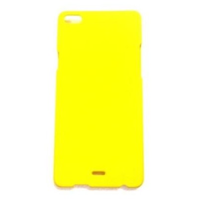 Back Case for Micromax Canvas Sliver 5 - Yellow