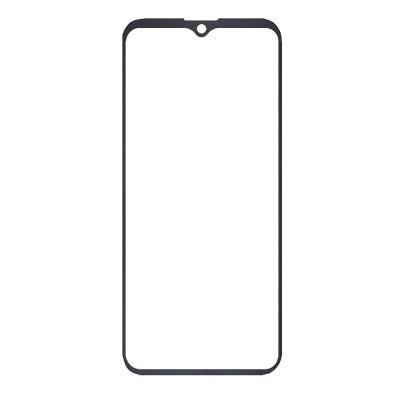 Replacement Front Glass For Cubot Kingkong Ace 2 Black By - Maxbhi Com