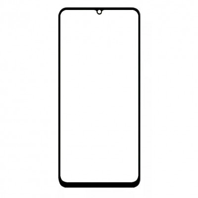 Replacement Front Glass For Umidigi G9 5g Black By - Maxbhi Com