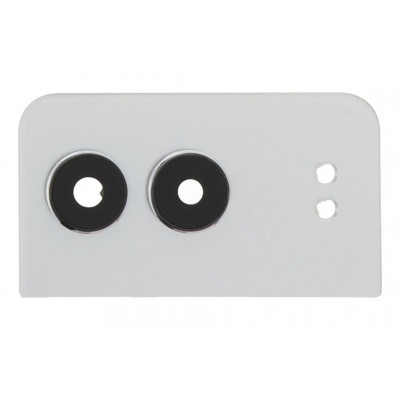 Camera Lens Glass With Frame For Oneplus Nord 4 Silver By - Maxbhi Com