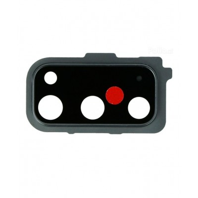 Camera Lens Glass With Frame For Samsung Galaxy S20 Black By - Maxbhi Com