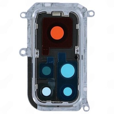 Camera Lens Glass With Frame For Xiaomi Mi 10t Pro Blue By - Maxbhi Com