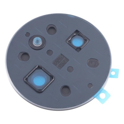 Camera Lens Glass With Frame For Xiaomi Poco C75 5g White By - Maxbhi Com