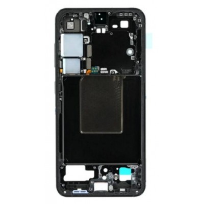 Lcd Frame Middle Chassis For Samsung Galaxy S24 5g Grey By - Maxbhi Com